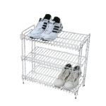 Stainless steel shoes rack stand