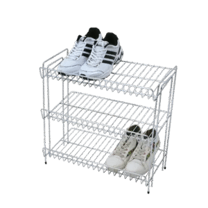 Stainless steel shoes rack stand