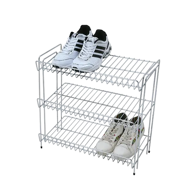 Stainless steel shoes rack stand
